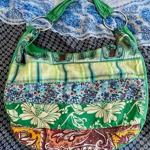 Colorful Patchwork Shoulder Bag